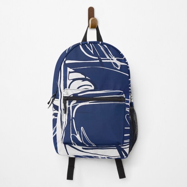 Item preview, Bus - Blue Abstract Art designed and sold by shadow-bloom.