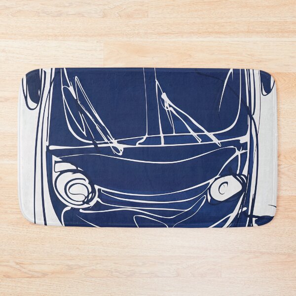 Item preview, Bus - Blue Abstract Art designed and sold by shadow-bloom.