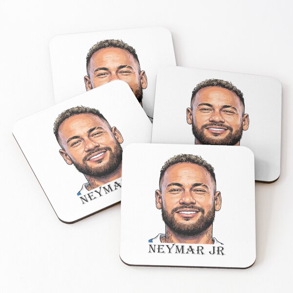 Item preview, Neymar Jr Pop Art Retrato Copa Mundial Pegatina designed and sold by topprinting.
