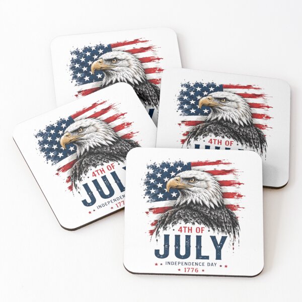 Item preview, Patriotic Eagle 4th of July 1776 designed and sold by novaduman.