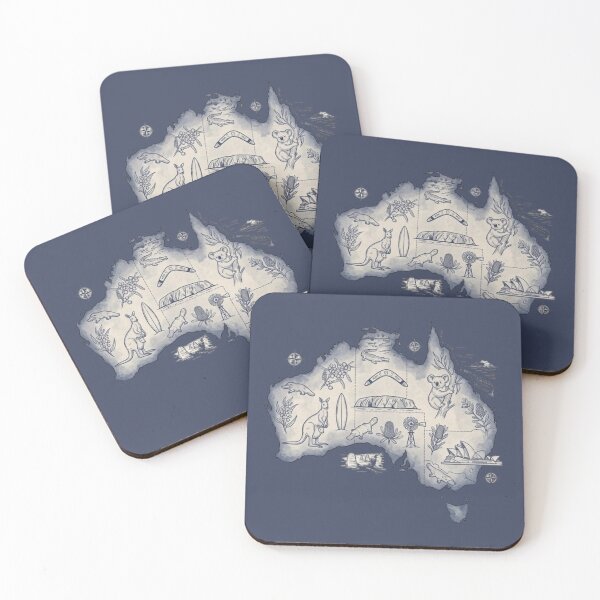 Item preview, Australia Map designed and sold by Spring Things.