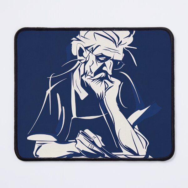 Item preview, Butcher - Blue Abstract Art designed and sold by shadow-bloom.