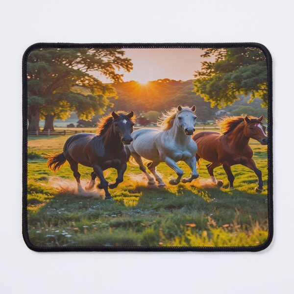 Item preview, Running Horses at Sunset designed and sold by BeautifulVirtues.