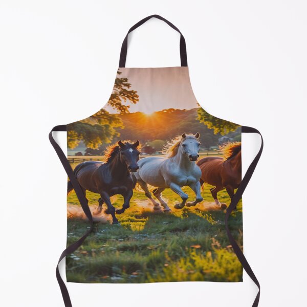 Item preview, Running Horses at Sunset designed and sold by BeautifulVirtues.