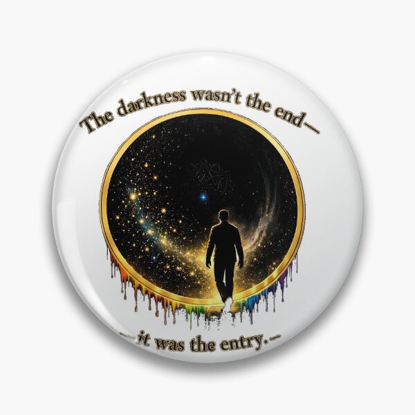 Item preview, The Darkness Was Not the End – It Was the Entry designed and sold by bluesirian22.