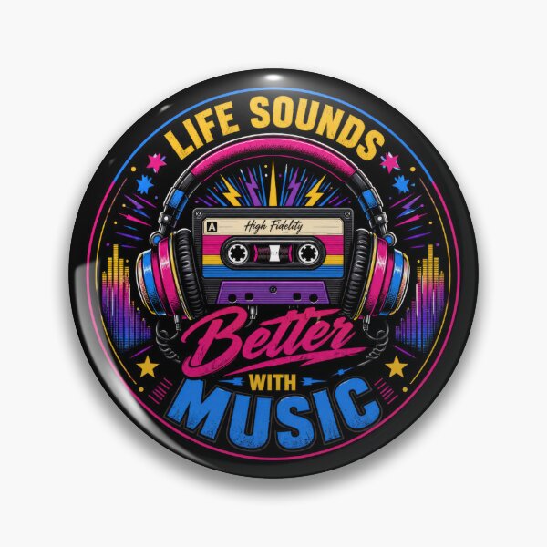 Item preview, Music Feeds The Soul Neon Headphones Poster designed and sold by Sketchlegacy.