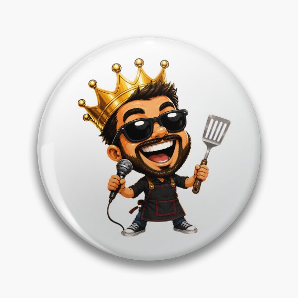 Item preview, Dad Joke King Grill Master: Funny Father's Day BBQ Crown Gift designed and sold by TheAngelHeart.