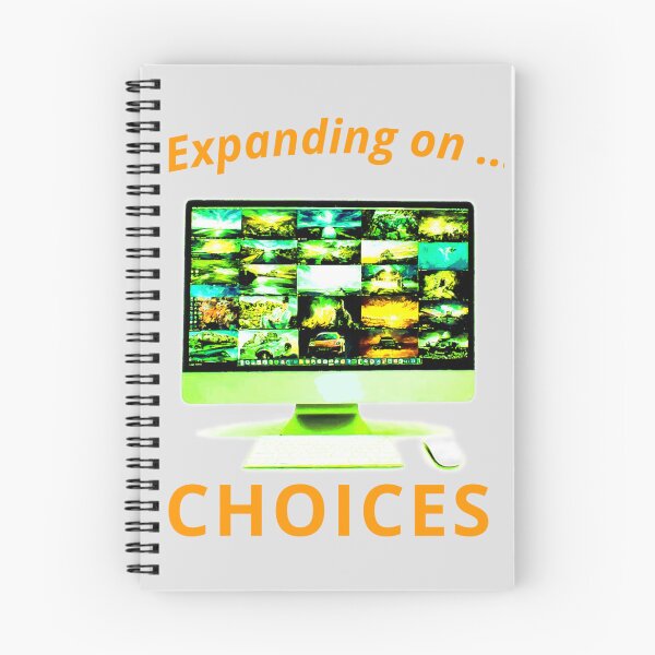 Item preview, Expanding on Choices, a modern computer gift, for the geek and computer lover designed and sold by PiperParrot.