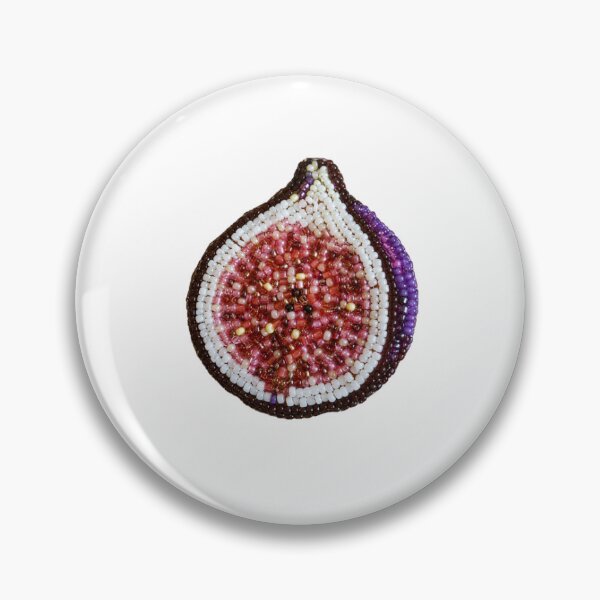 Item preview, Bead Embroidered Fig designed and sold by Buckeye Collective.