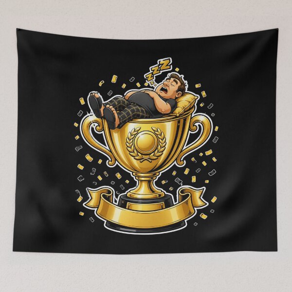 Item preview, Nap Champion Trophy: Funny Father's Day Dad Gift designed and sold by TheAngelHeart.