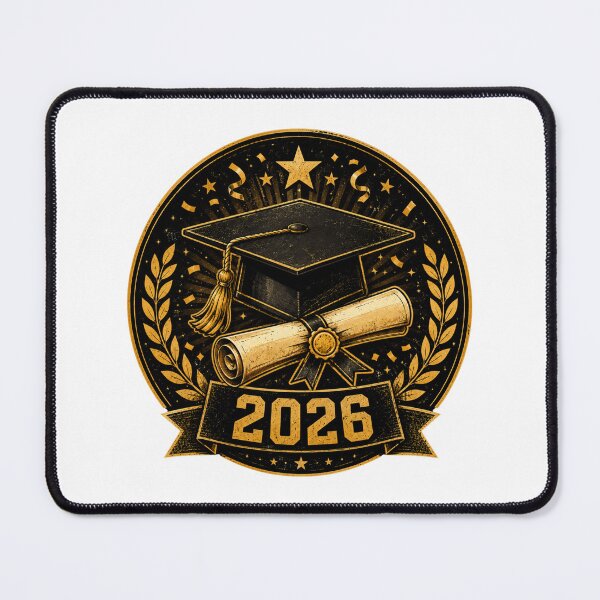 Item preview, Class of 2026 Graduation Badge :Senior Graduate Gift designed and sold by TheAngelHeart.