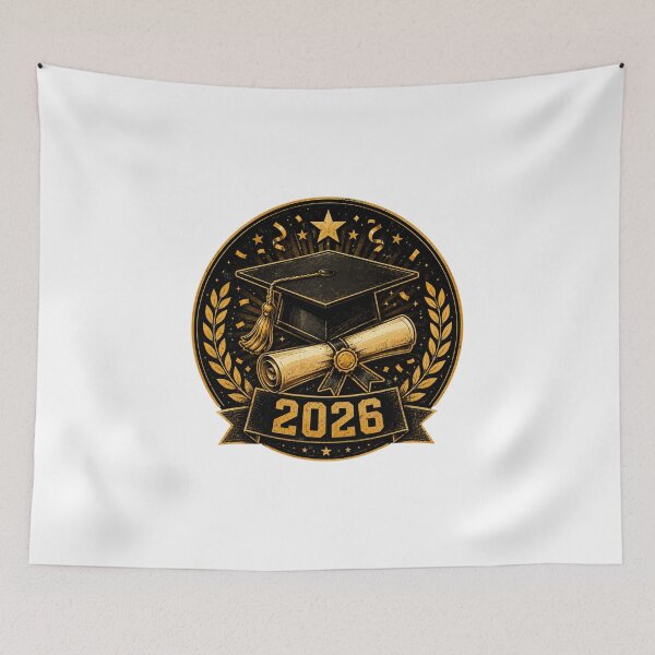 Item preview, Class of 2026 Graduation Badge :Senior Graduate Gift designed and sold by TheAngelHeart.