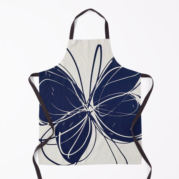 Item preview, Butterfly - Blue Abstract Art designed and sold by shadow-bloom.