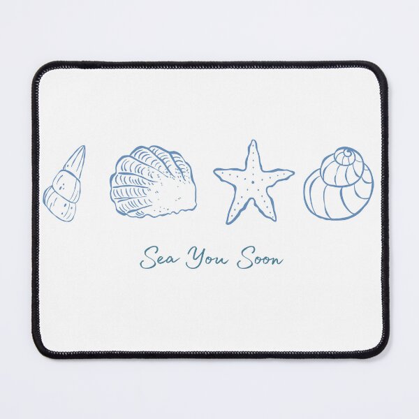 Item preview, Sea You Soon – Cute Ocean Pun Beach Summer Aesthetic designed and sold by AestHenni17.