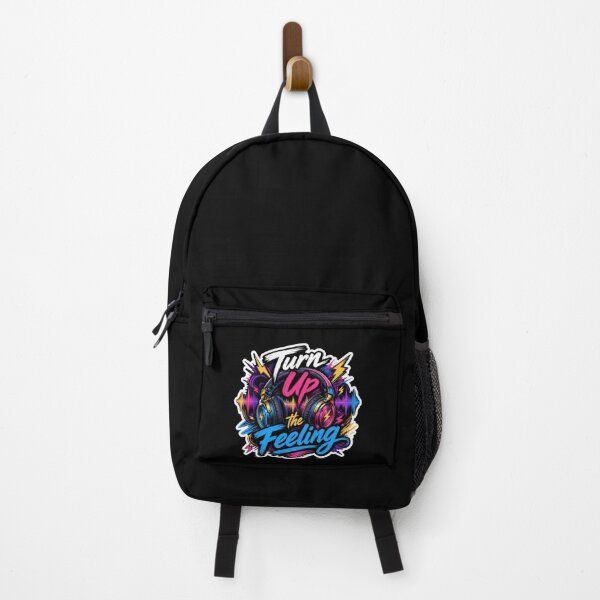 Item preview, Turn Up the Feeling Neon Headphones Music designed and sold by Sketchlegacy.