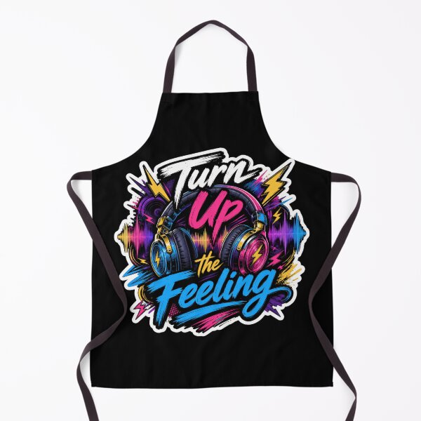 Item preview, Turn Up the Feeling Neon Headphones Music designed and sold by Sketchlegacy.
