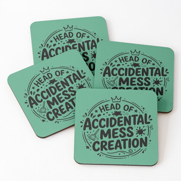 Item preview, Head of Accidental Mess Creation – Funny Cleaning Humor Design designed and sold by DesignHouse07.
