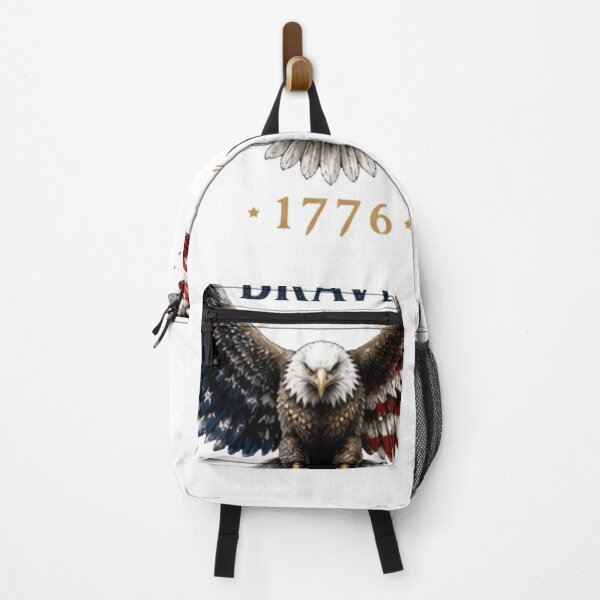 Item preview, Land of the Free Because of the Brave Eagle 1776 designed and sold by novaduman.