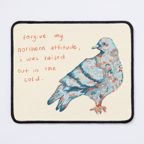 Item preview, Noah Kahan Northern Attitude Pigeon Poster Print designed and sold by realedesigns.