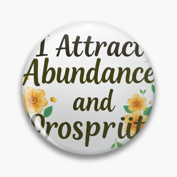 Item preview, Affirmation Abundance designed and sold by MiniCanvasArt.