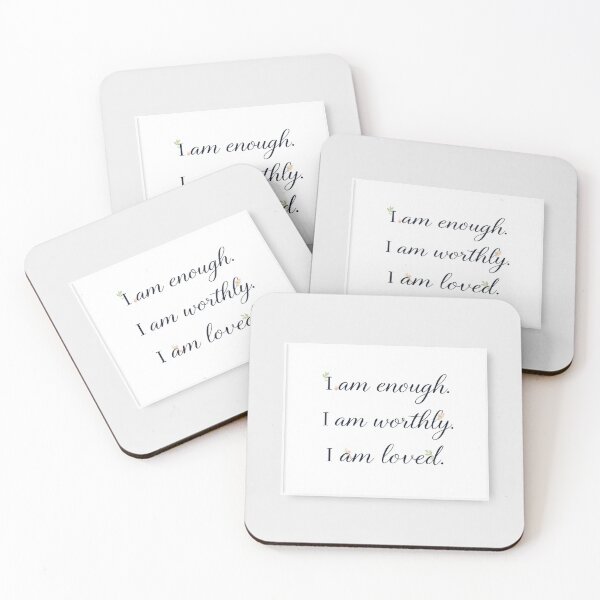 Item preview, Affirmation Daily Mantra designed and sold by MiniCanvasArt.