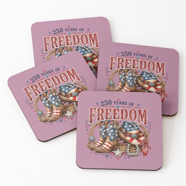 Item preview, ​Vintage Western USA 250 Years Freedom designed and sold by Color World.