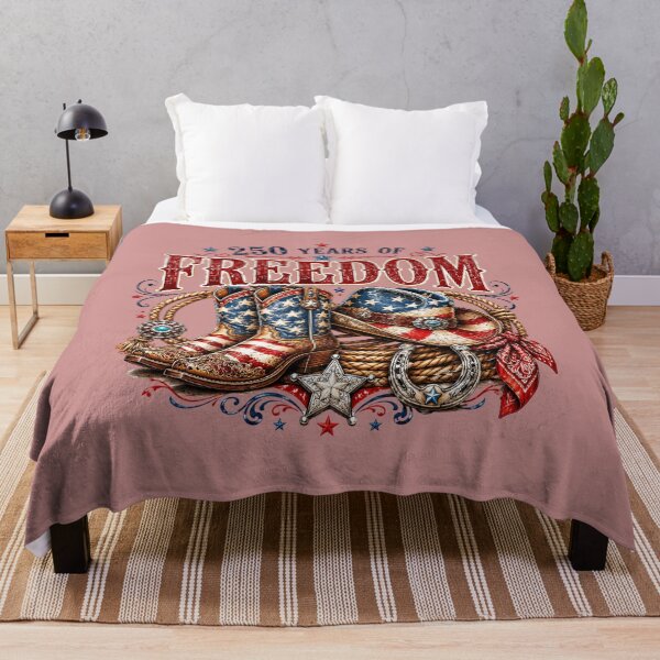 Item preview, Vintage Western USA 250 Years Freedom designed and sold by Color World.