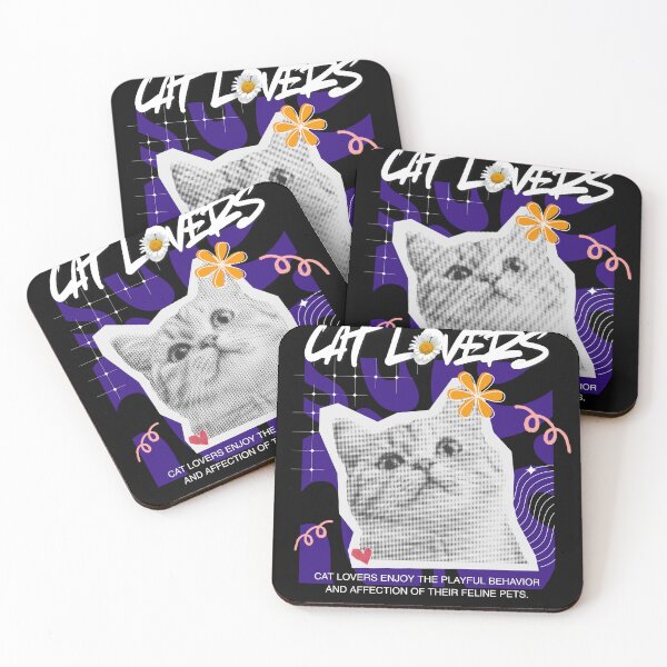 Item preview, •  Retro Y2K Cat Lovers Aesthetic Grunge Art designed and sold by THE_OPULENCE.