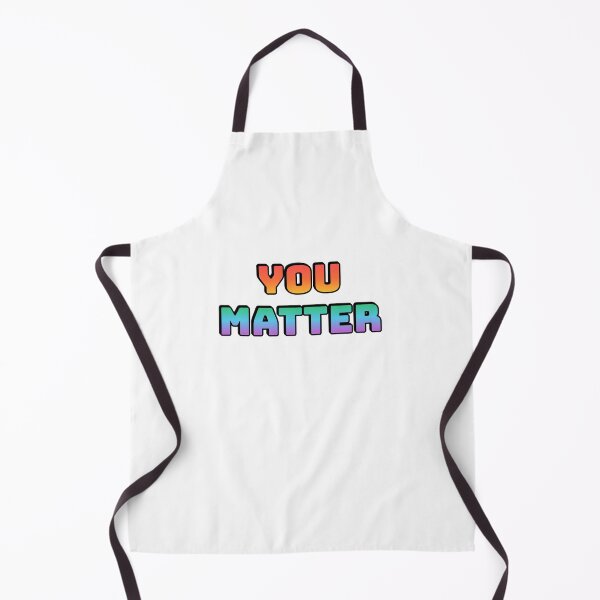 Item preview, You Matter - gay pride rainbow text designed and sold by Inspirationmotivation.