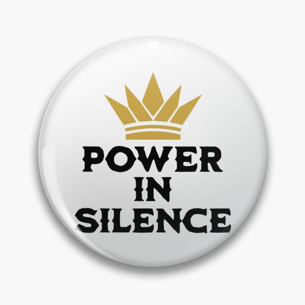 Item preview, ​Power In Silence designed and sold by ZenithPrints15.