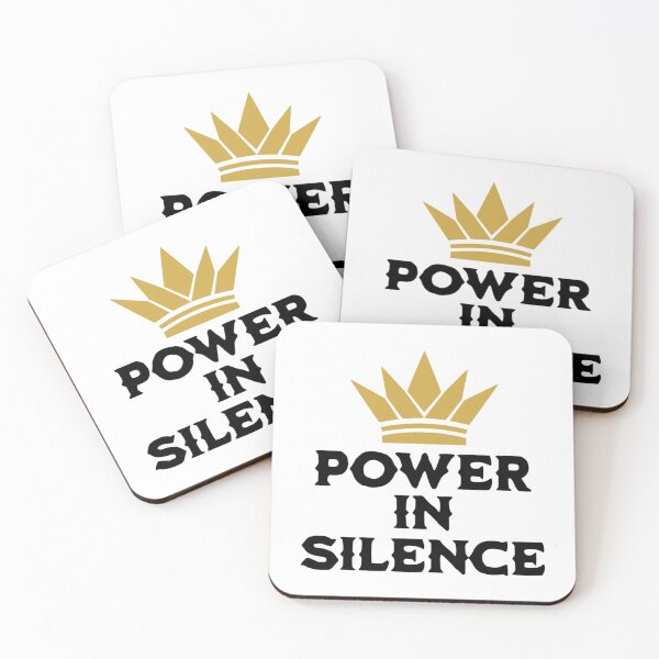 Item preview, ​Power In Silence designed and sold by ZenithPrints15.