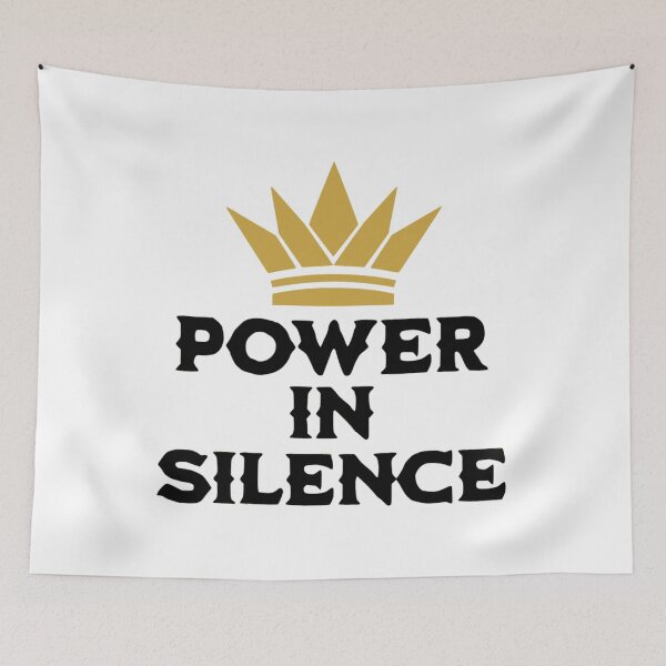 Item preview, ​Power In Silence designed and sold by ZenithPrints15.