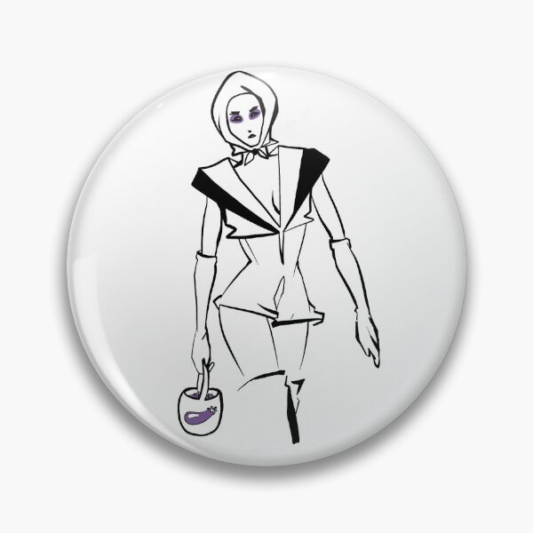 Item preview, Fashion eggplant  designed and sold by Terensstuff.