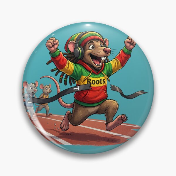 Item preview, Winning The Rat Race - Reggae Roots Mouse designed and sold by digitalbob60.
