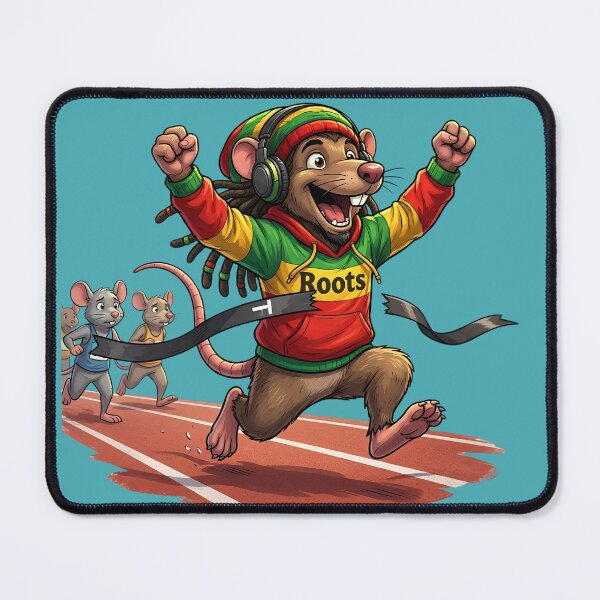 Item preview, Winning The Rat Race - Reggae Roots Mouse designed and sold by digitalbob60.
