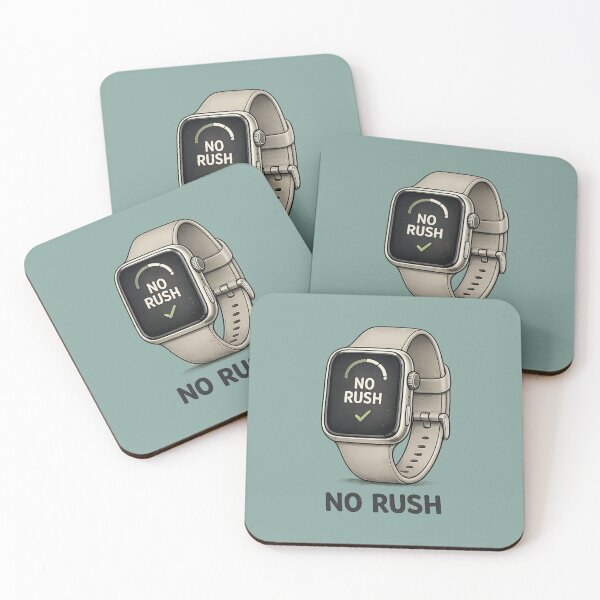 Item preview, No Rush – Modern Slow Living Watch designed and sold by RosalesArts.