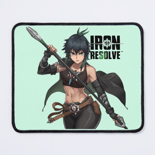 Item preview, Iron Resolve | Fearless Warrior Woman designed and sold by Abby Store.