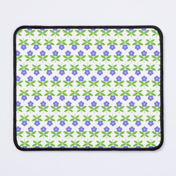 Item preview, February 24th Birth Flower Periwinkle Pattern designed and sold by birthflower.