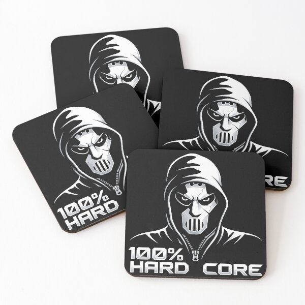 Item preview, 100% Hardcore Techno Masked Gabber Raver designed and sold by SPAZE-Typo.