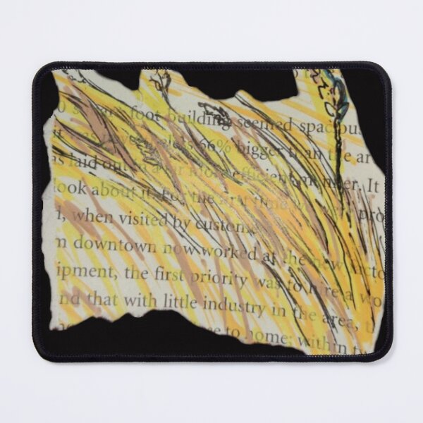 Item preview, Tall grass on book page designed and sold by TheMenagerieM.