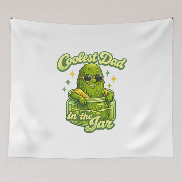 Item preview, Coolest Dad in the Jar – Father’s Day  designed and sold by LuveraxArt.