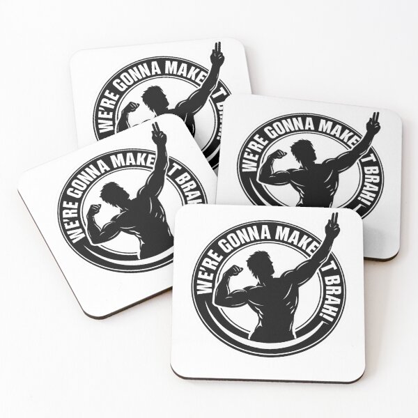 Item preview, We're Gonna Make It Brah Zyzz Gym Silhouette designed and sold by Digistore1221.