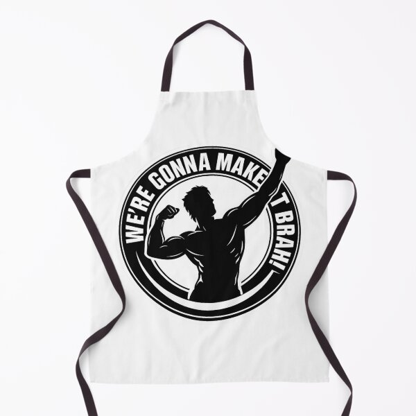 Item preview, We're Gonna Make It Brah Zyzz Gym Silhouette designed and sold by Digistore1221.