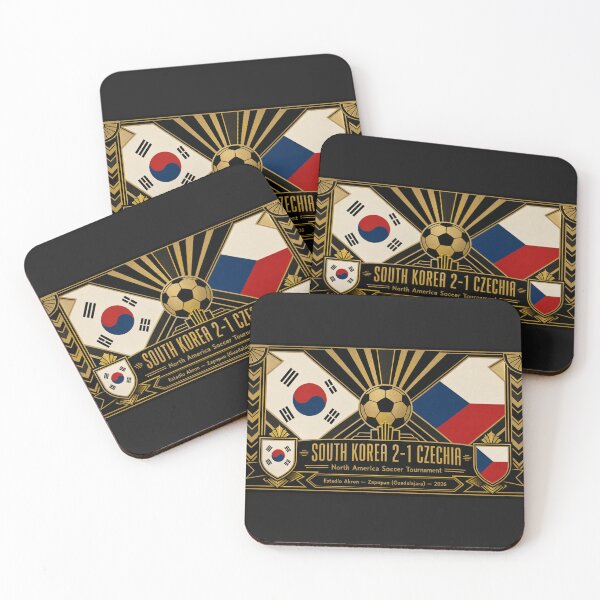 Item preview, South Korea vs Czechia Soccer Match designed and sold by BrickByDream.