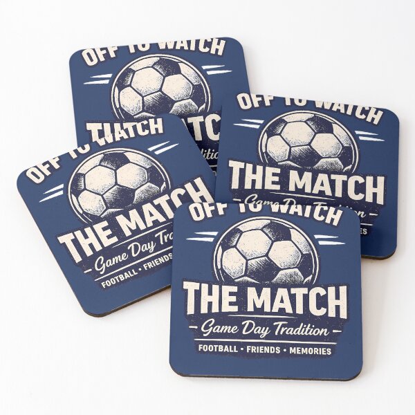 Item preview, OFF TO WATCH THE MATCH BLUE designed and sold by OROSTATE.