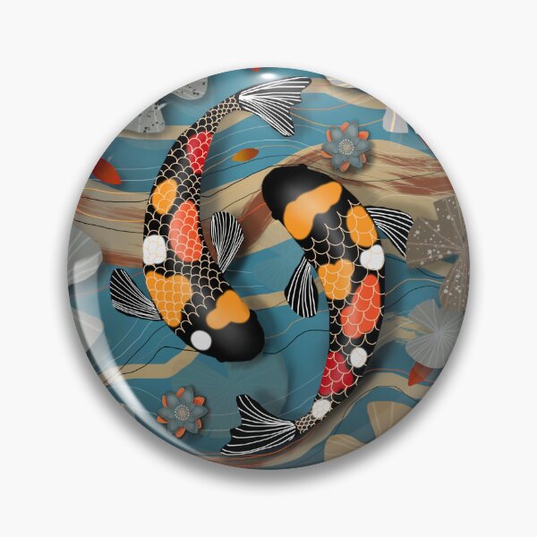 Item preview, Koi Watergarden designed and sold by Karin Taylor.