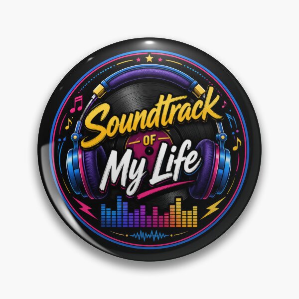 Item preview, Soundtrack Of My Life Neon Headphones designed and sold by Sketchlegacy.