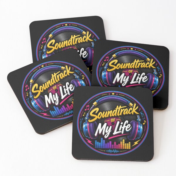 Item preview, Soundtrack Of My Life Neon Headphones designed and sold by Sketchlegacy.