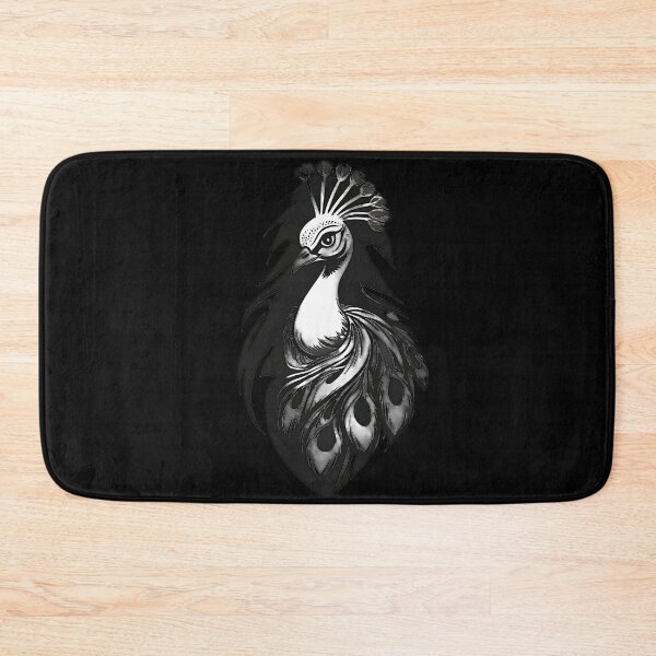 Item preview, Tribal Peacock Head Stencil Art designed and sold by UrbanPrts.