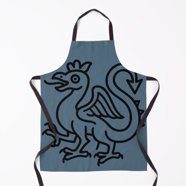 Item preview, Medieval Basilisk Sigil — Fantasy Heraldry Beast Mythical Creature Art designed and sold by Amplify-n-Co.